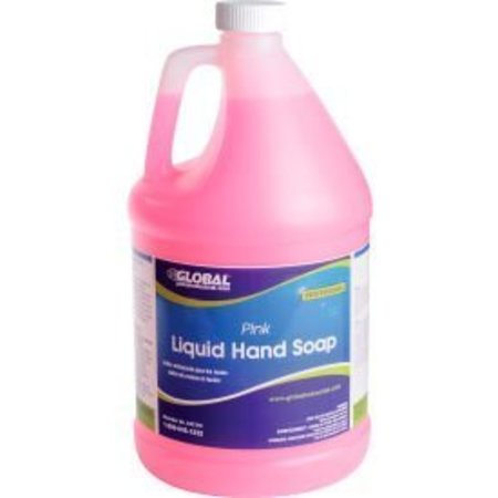 GLOBAL EQUIPMENT Global Industrial„¢ Liquid Hand Soap, Pink - Case Of Four 1 Gallon Bottles N358-G4